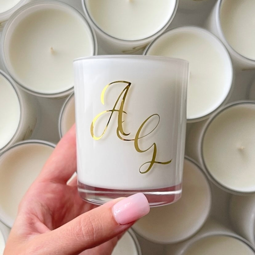 Personalised Initial Candle (Deluxe)