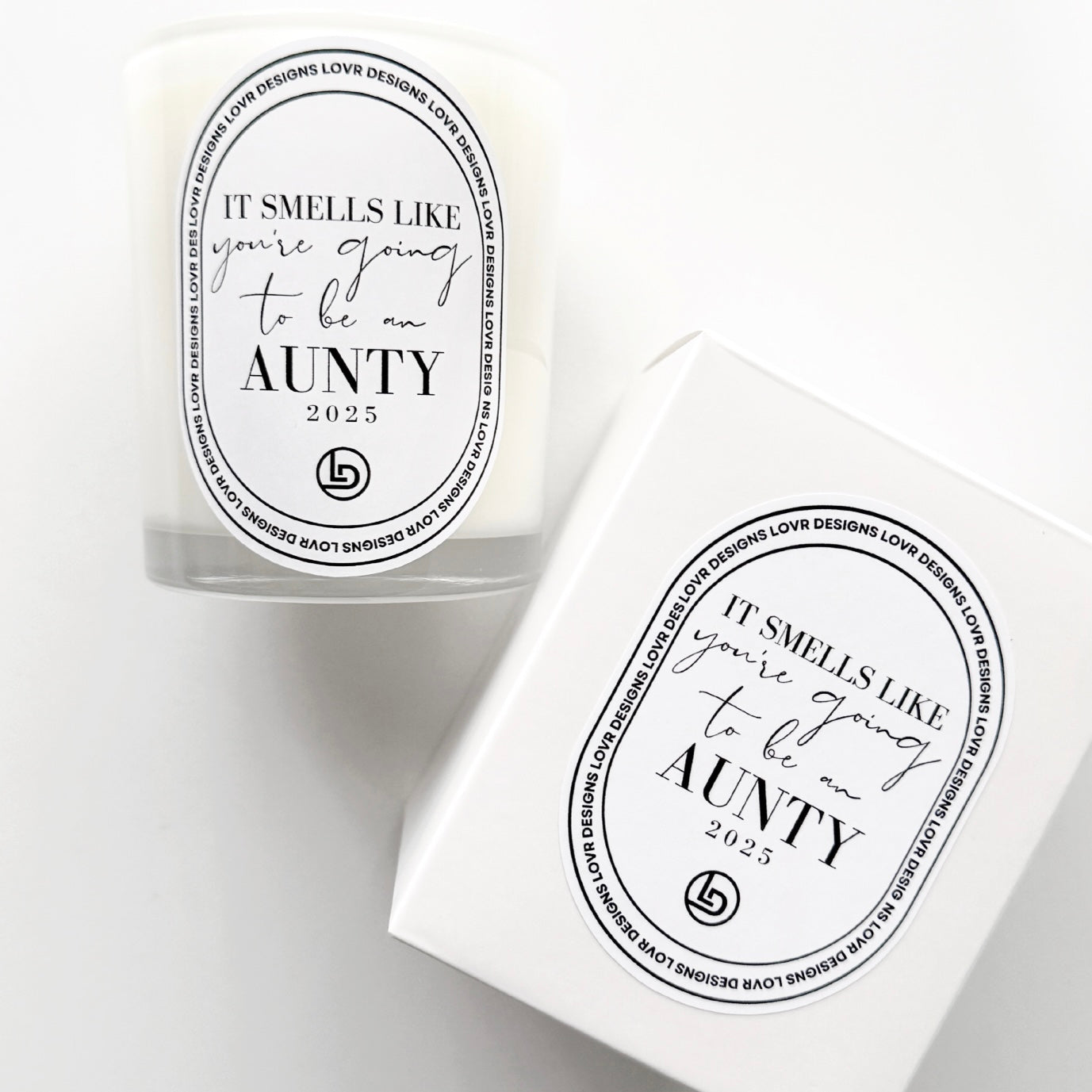 It Smells Like You're Going To Be An Aunty Candle