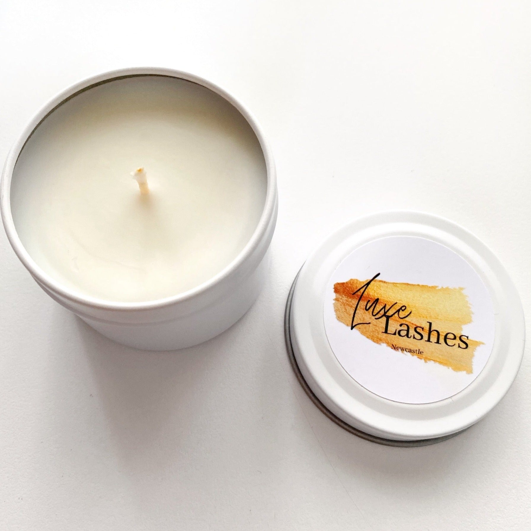 Custom Branded Tin Candles - Small 60g (MOQ 20)