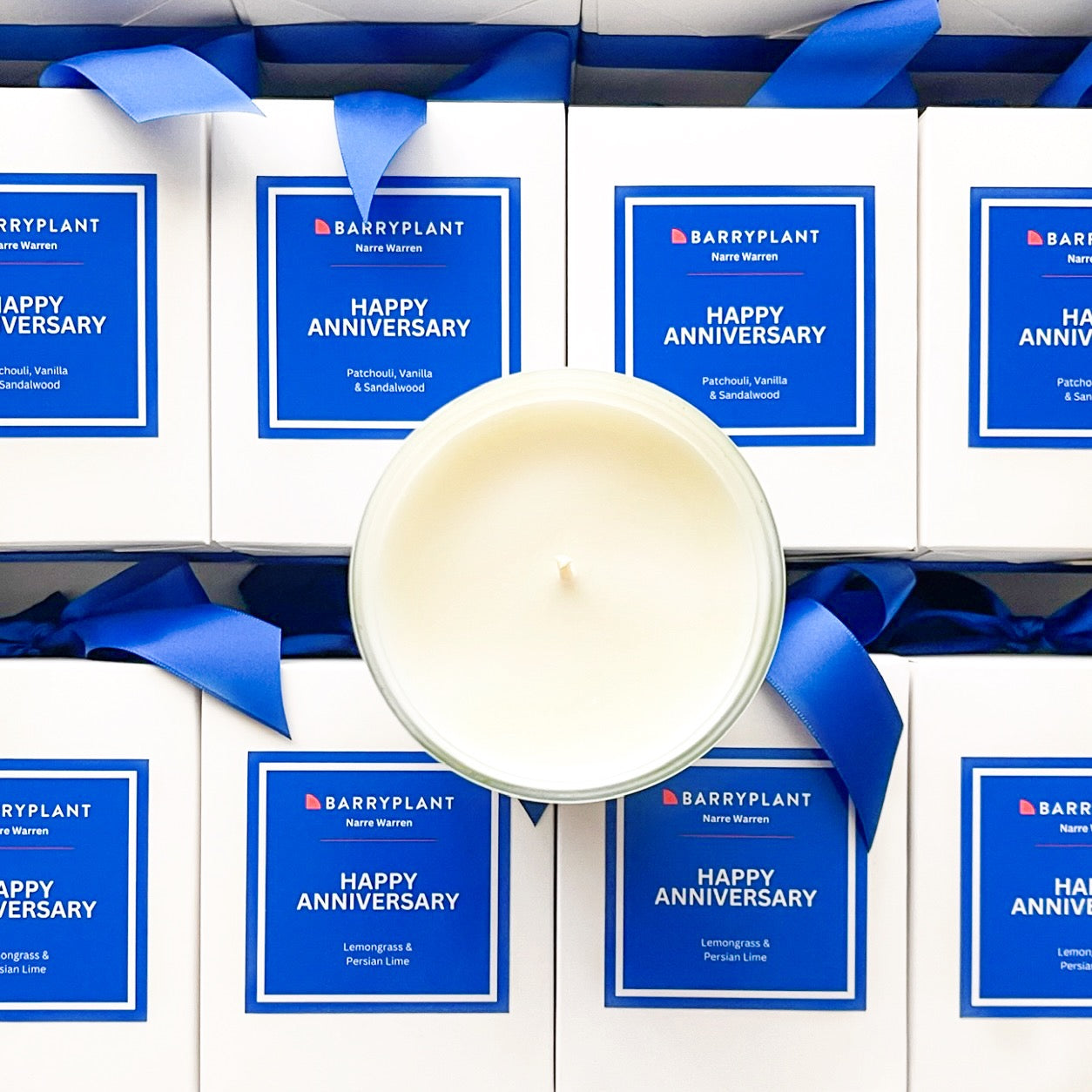 Barry Plant Narre Warren Branded Candles. Business And Corporate Branded Gifts. 