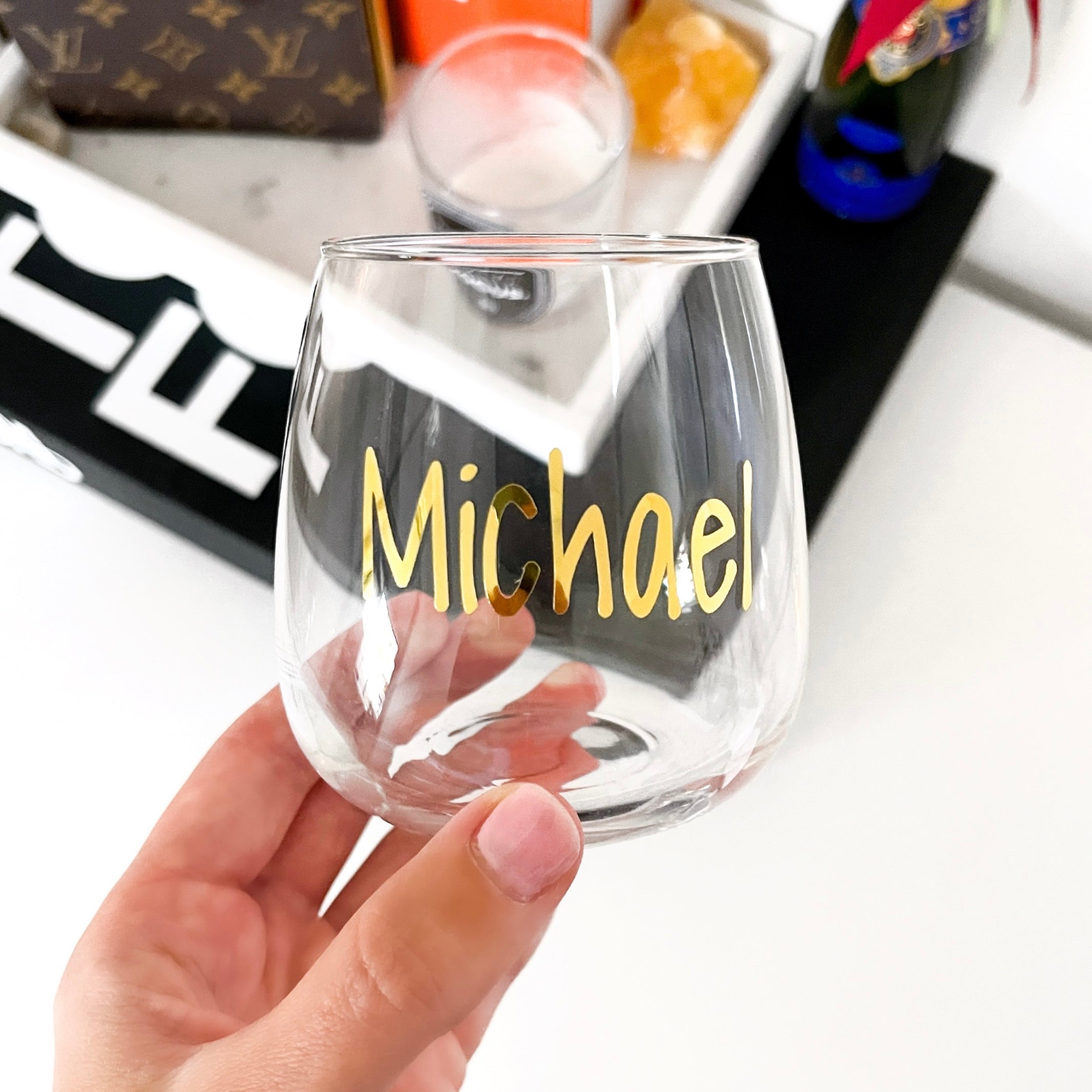 Personalised Scotch Glass (Name)