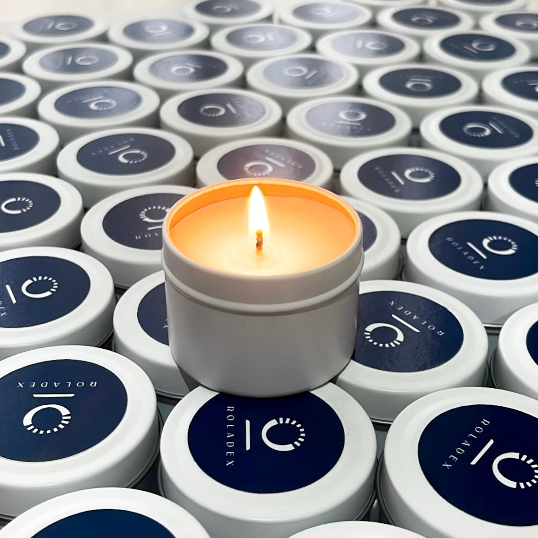 Custom Branded Tin Candles - Small 60g (MOQ 20)