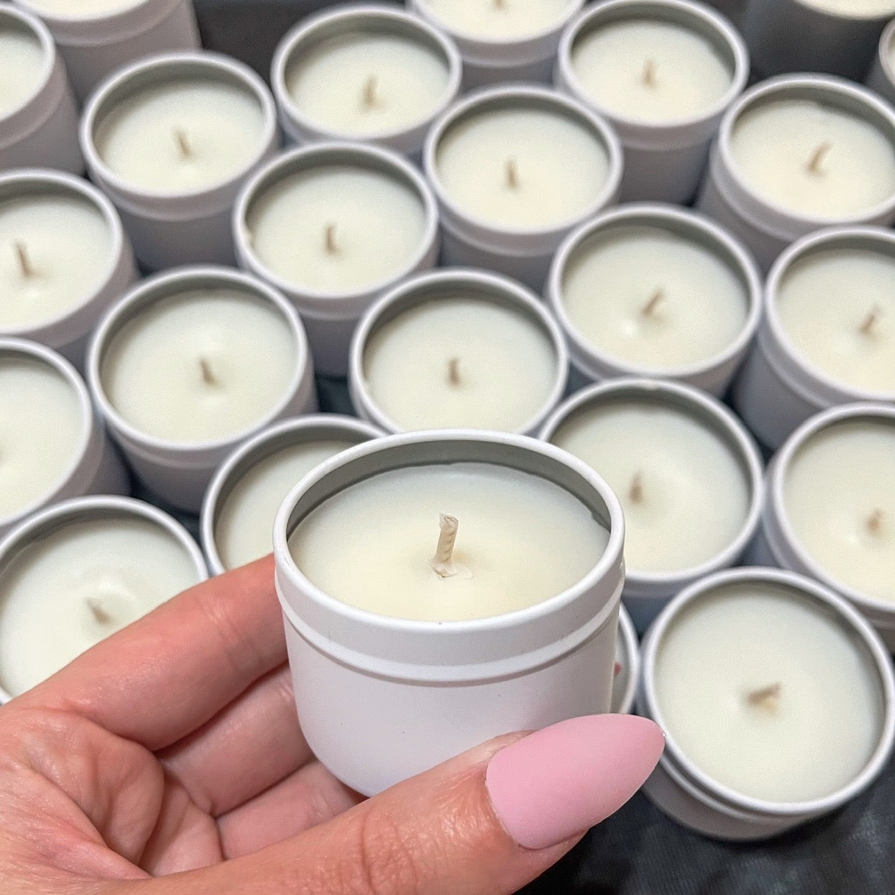 Custom Branded Tin Candles - Small 60g (MOQ 20)