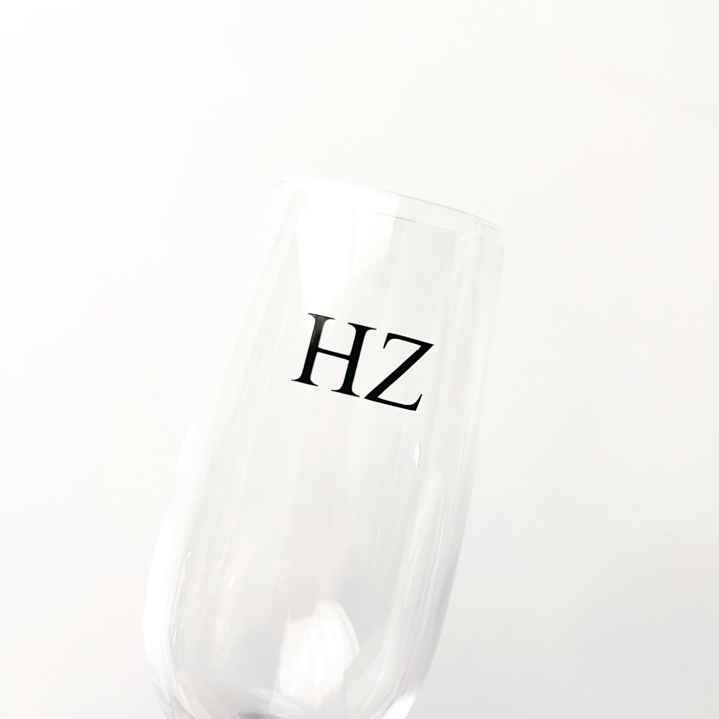 Personalised Champagne Flute (Initials)