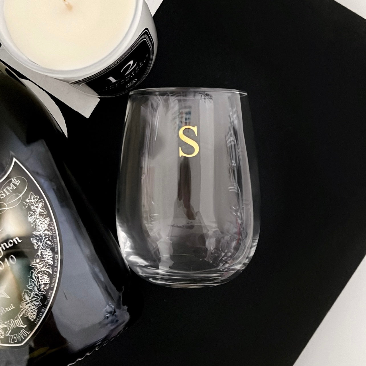 Personalised Tumbler Glass (Initials)