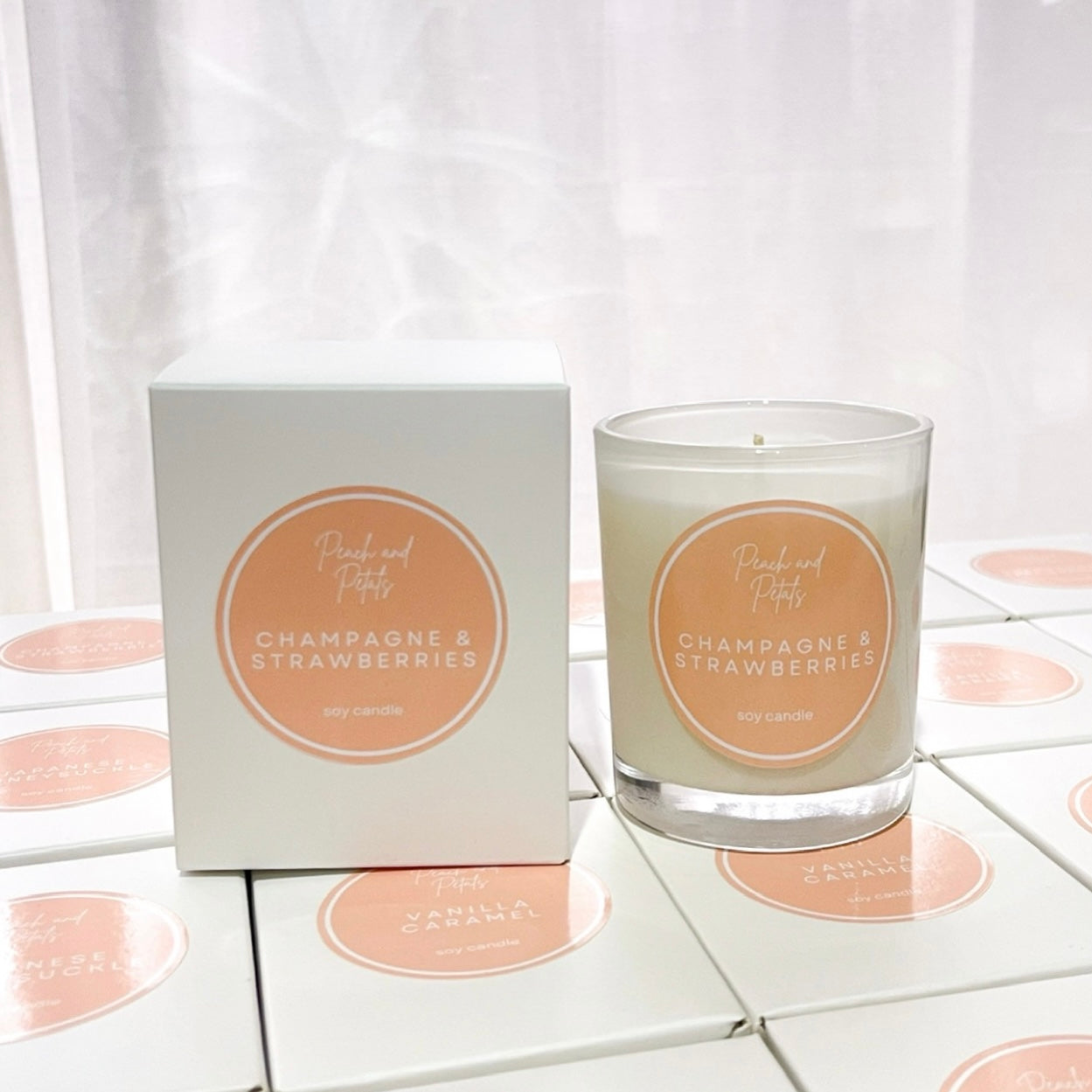 Custom Branded Candles - Medium 200g (MOQ 20)