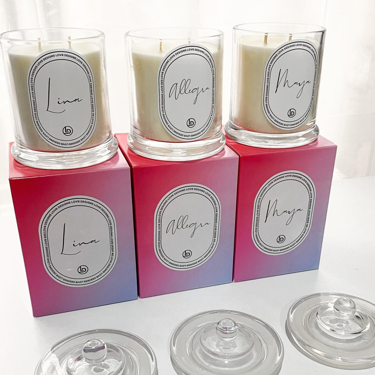 Personalised Name Signature Candle - XL 400g