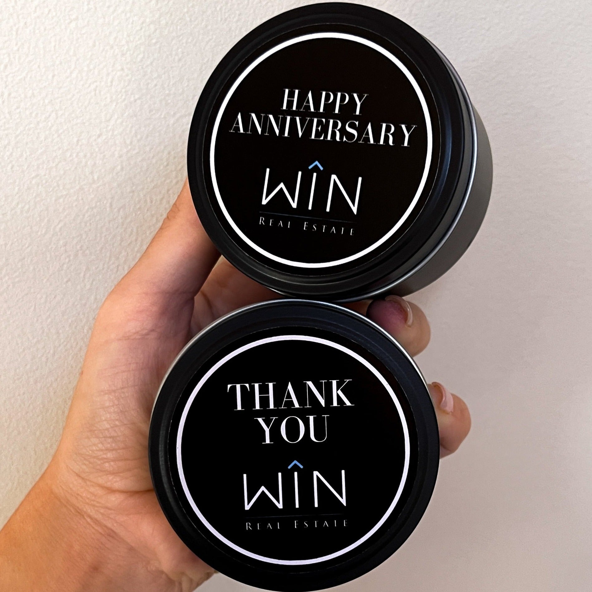 Custom Branded Tin Candles - Large 150g (MOQ 20)