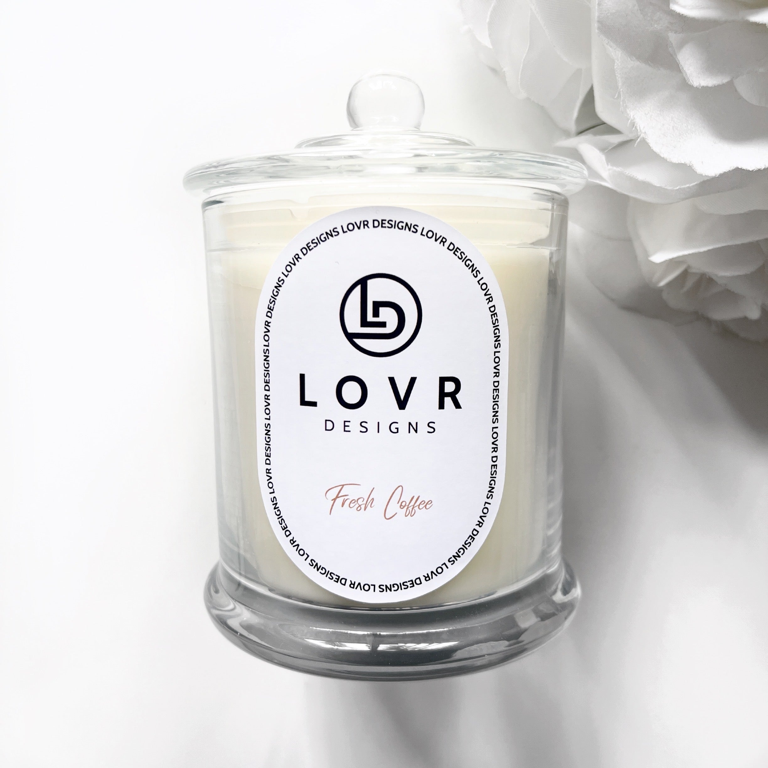 Fresh Coffee Scented Soy Wax Candle. Lovr Designs. Melbourne Candles. Hand Poured in Melbourne. A Fragrance Of Fresh Coffee Beans To Bring You Back To Your Favourite Melbourne Coffee Shop. Extra Large Candle. Huge Scented Candle. Coffee In Melbourne. Melbourne Cafe. Melbourne Coffee Beans.