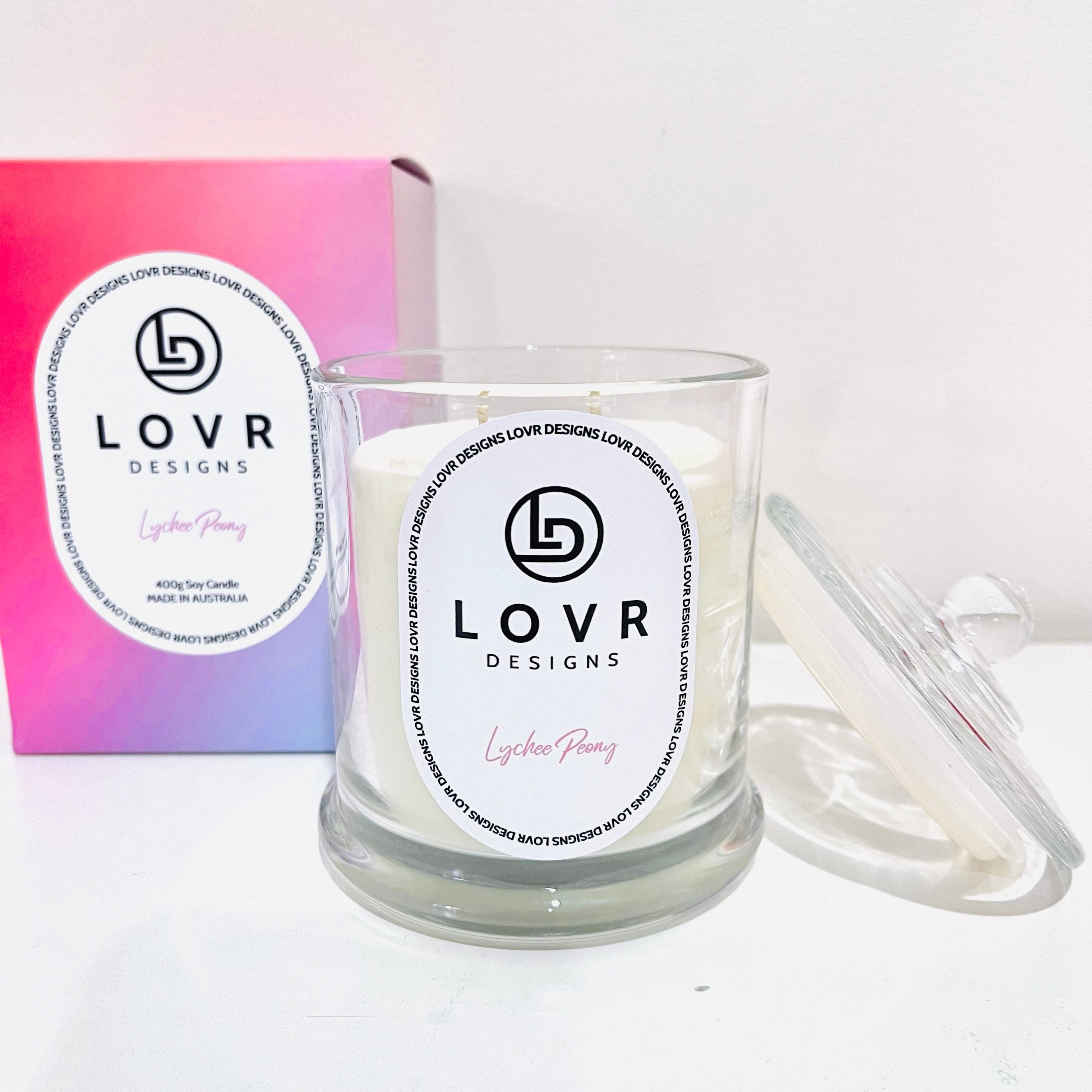 Lychee Peony Signature Candle - XL 400g